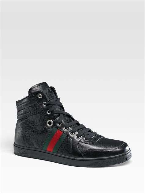 all black gucci shoes men's|brown gucci shoes for men.